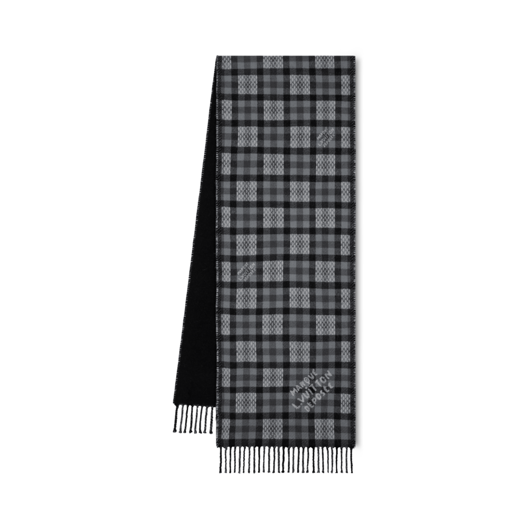 メイメイ様　専用 LOUIS VUITTON ダミエパターン マフラー マフラー・ヴィシー ダミエ S00｜ルイ・ヴィトン 公式サイト